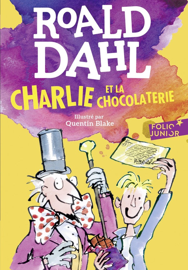 Front cover of Charlie et la chocolaterie                     (préface Susie Morgenstern)