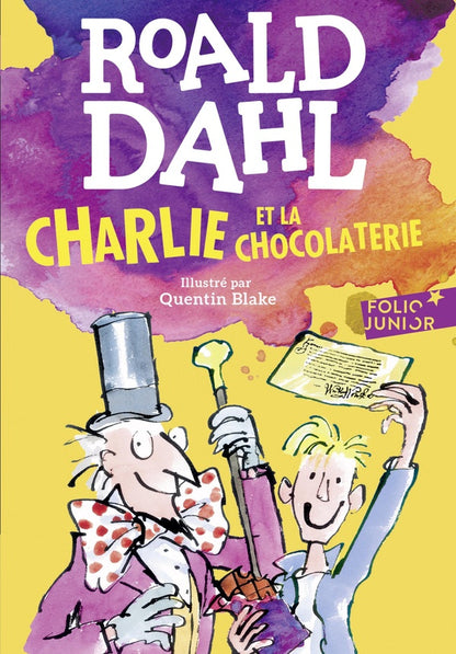 Front cover of Charlie et la chocolaterie                     (préface Susie Morgenstern)