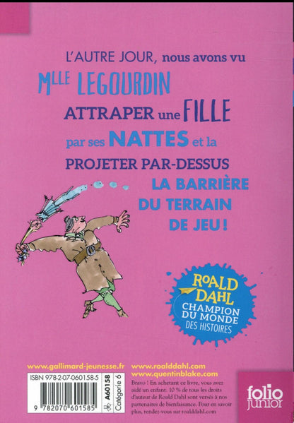 Back cover of Matilda