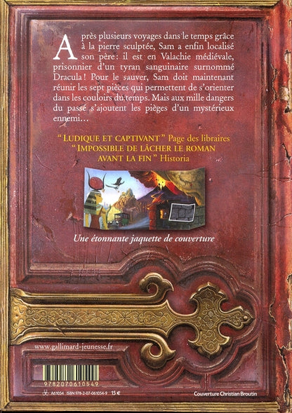 Back cover of Le livre du temps Tome 2 : les sept pièces