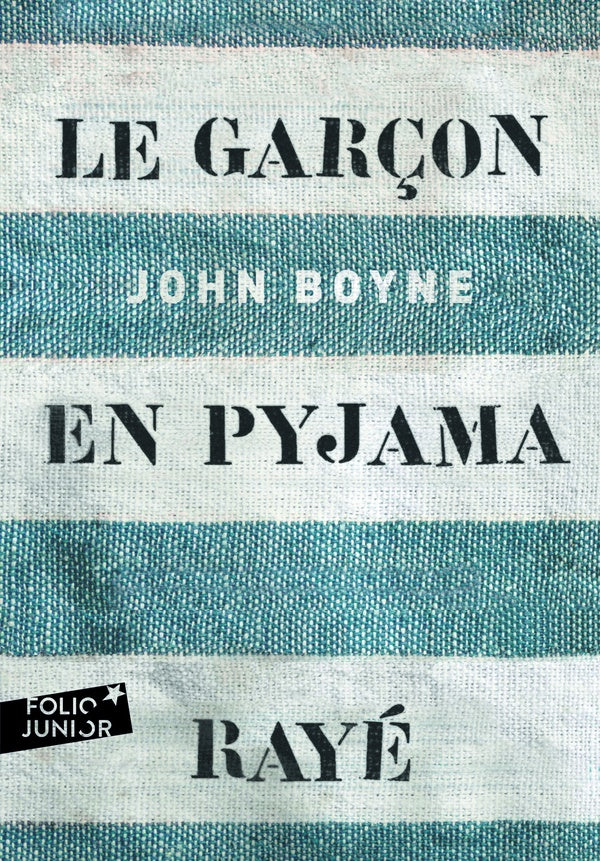 Front cover of Le garçon en pyjama rayé