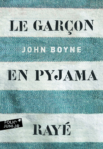 Front cover of Le garçon en pyjama rayé