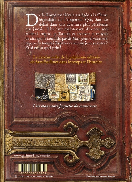 Back cover of Le livre du temps Tome 3 : le cercle d'or