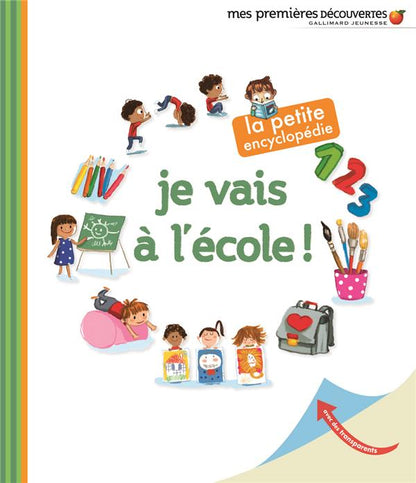 Front cover of Je vais à l'école !