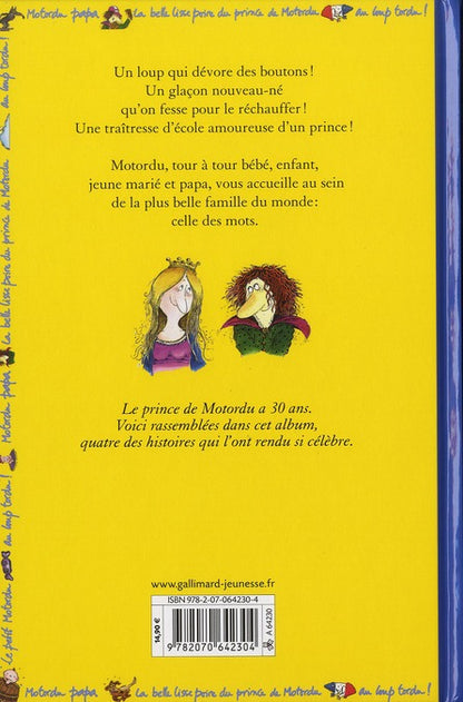 Back cover of Les belles lisses poires du prince de Motordu Tome 1