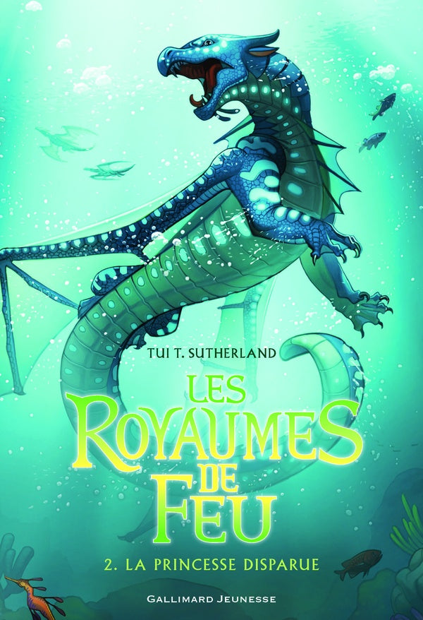 Front cover of Les royaumes de feu Tome 2 : La princesse disparue