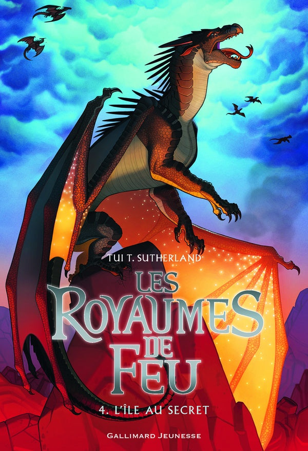 Front cover of Les royaumes de feu Tome 4 : l'île au secret