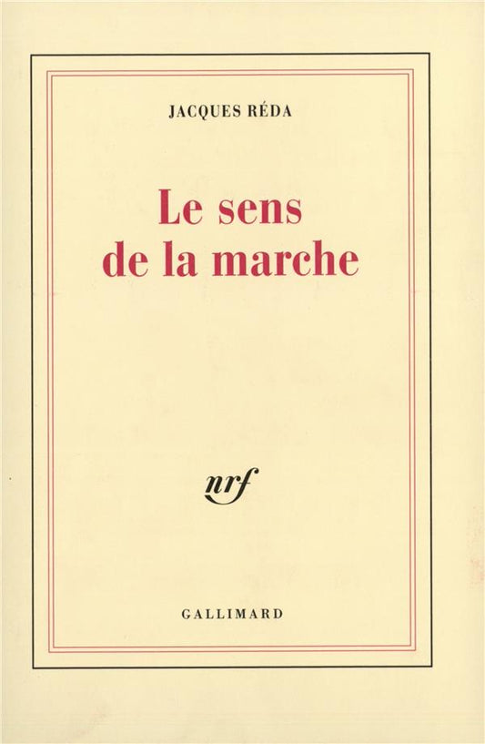Front cover of Le Sens de la marche