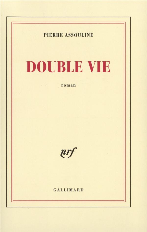 Front cover of Double vie