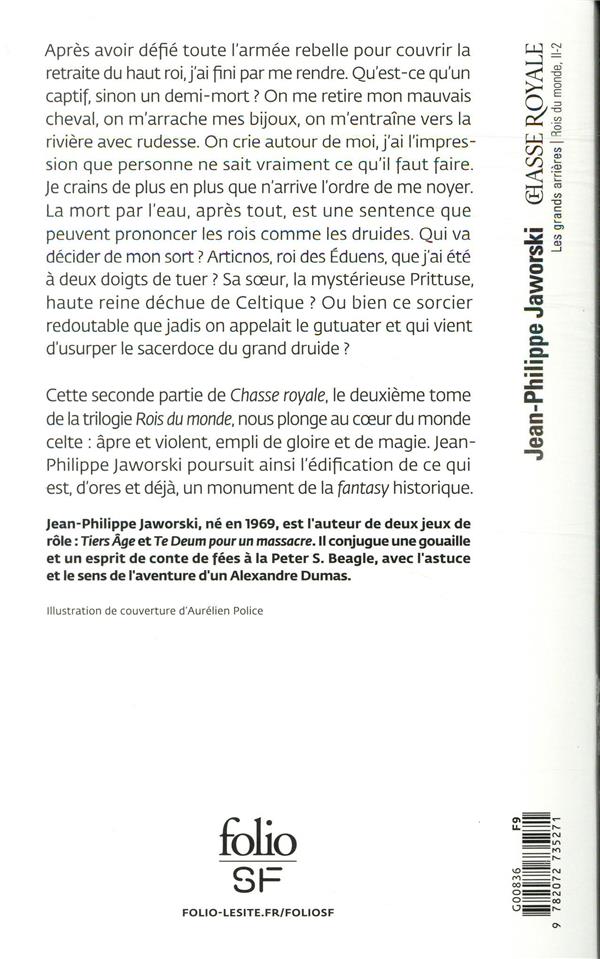 Back cover of Rois du monde Tome 2 : chasse royale II