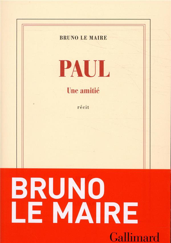 Front cover of Paul ; une amitié