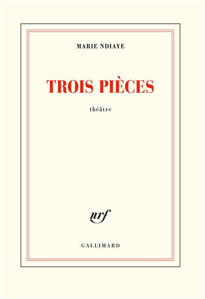 Front cover of Trois pièces