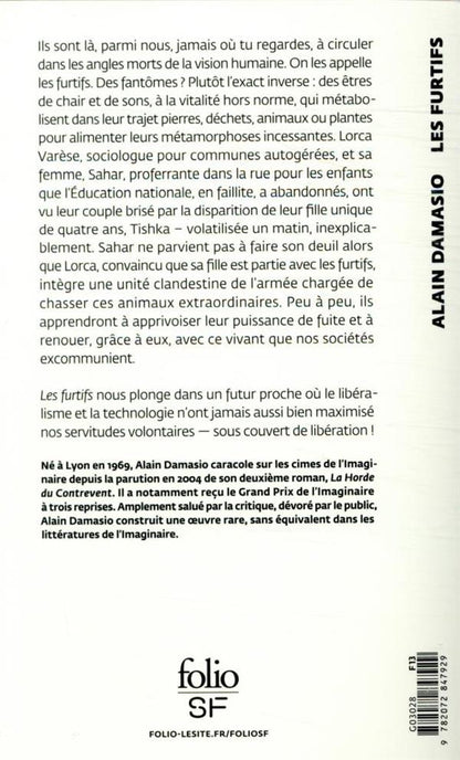Back cover of Les Furtifs