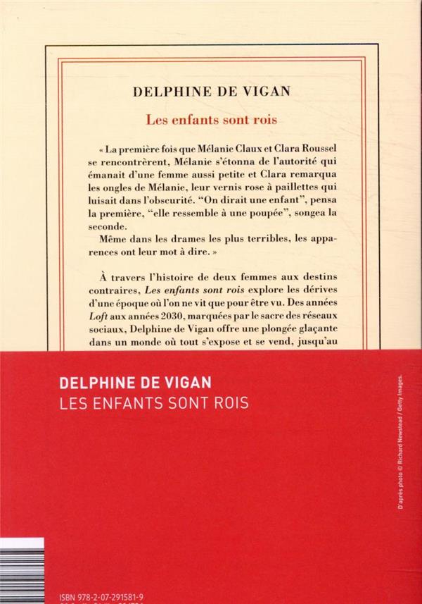 Back cover of Les enfants sont rois