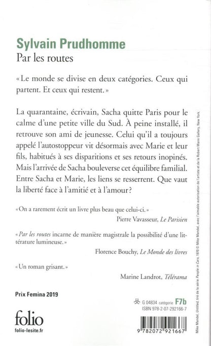 Back cover of Par les routes
