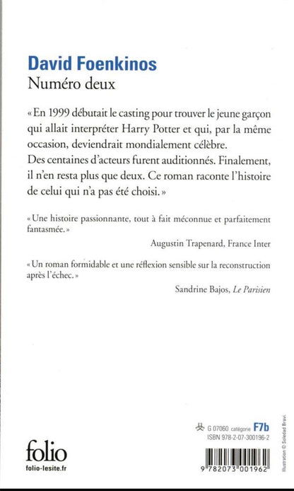 Back cover of Numéro deux