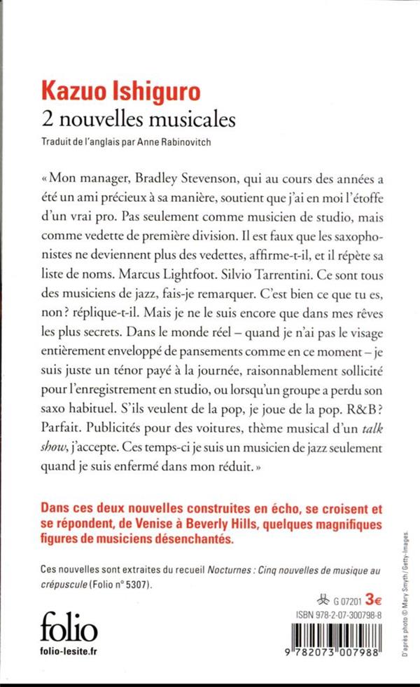 Back cover of 2 nouvelles musicales