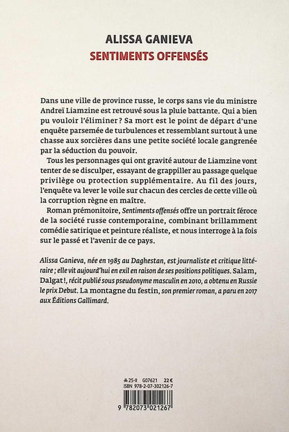 Back cover of Sentiments offensés