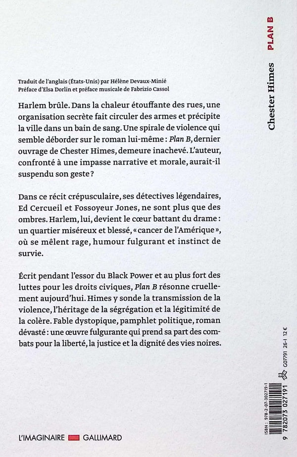 Back cover of Plan B