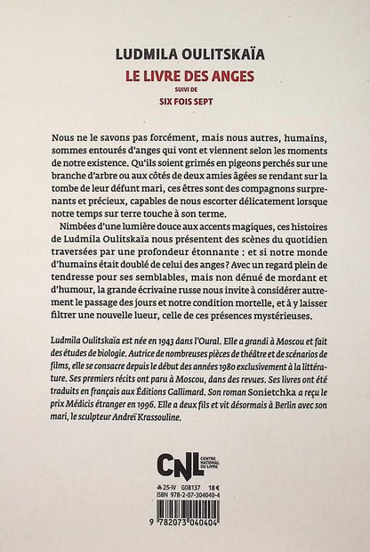 Back cover of Le livre des anges : Six fois sept