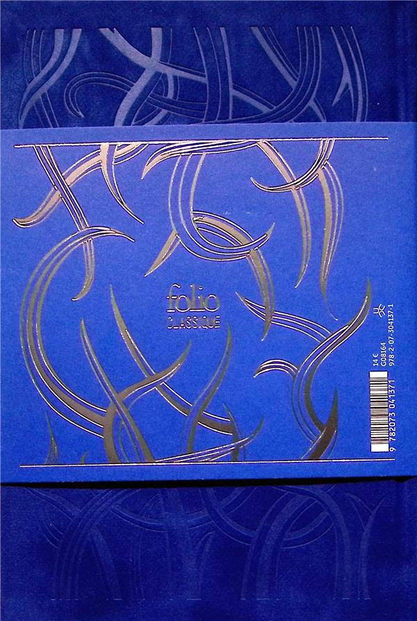 Back cover of Persuasion                     (Préface Christine Jordis ; Édition collector ; Édition Pierre Goubert)
