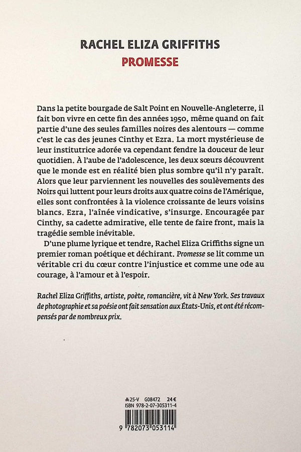 Back cover of Promesse