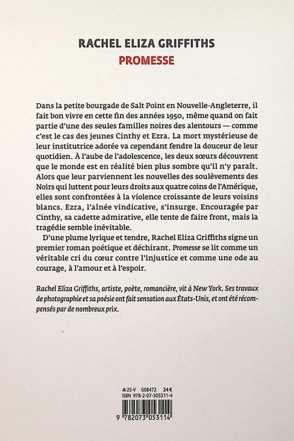 Back cover of Promesse
