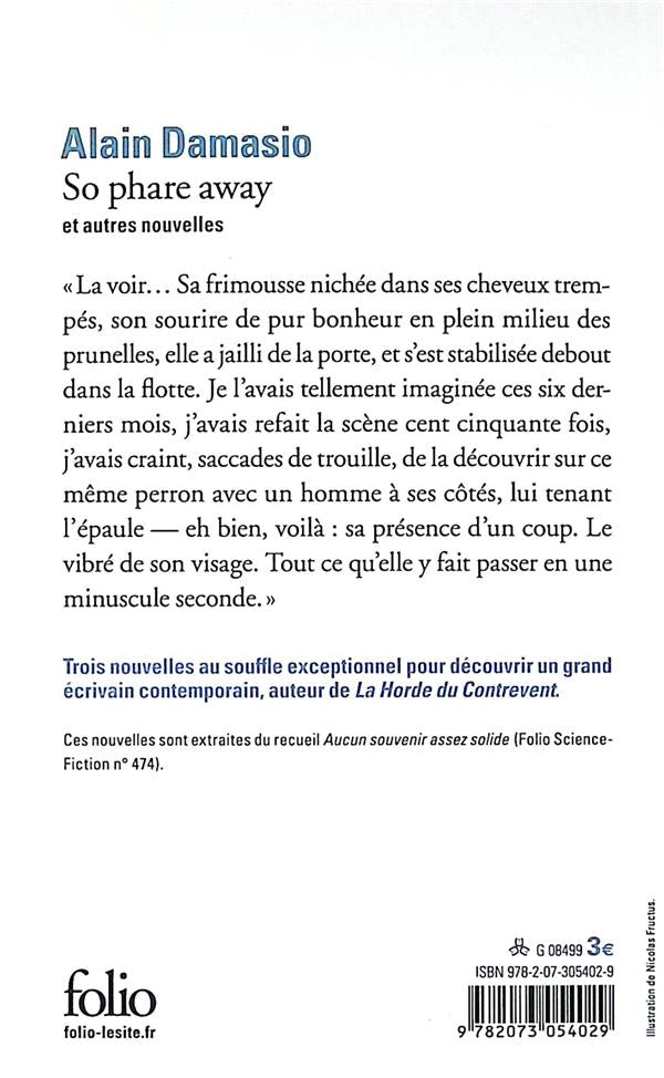 Back cover of So phare away et autres nouvelles