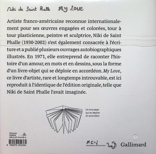 Back cover of My Love : Fac-similé