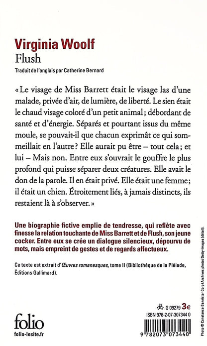 Back cover of Flush : Biographie