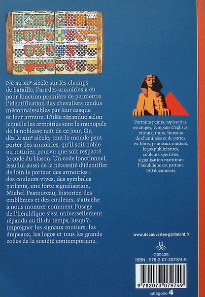 Back cover of Figures de l'héraldique