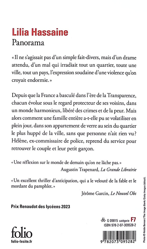 Back cover of Panorama