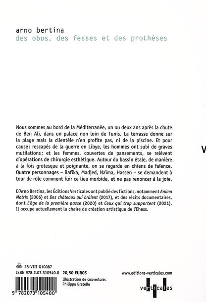 Back cover of Des obus, des fesses et des prothèses