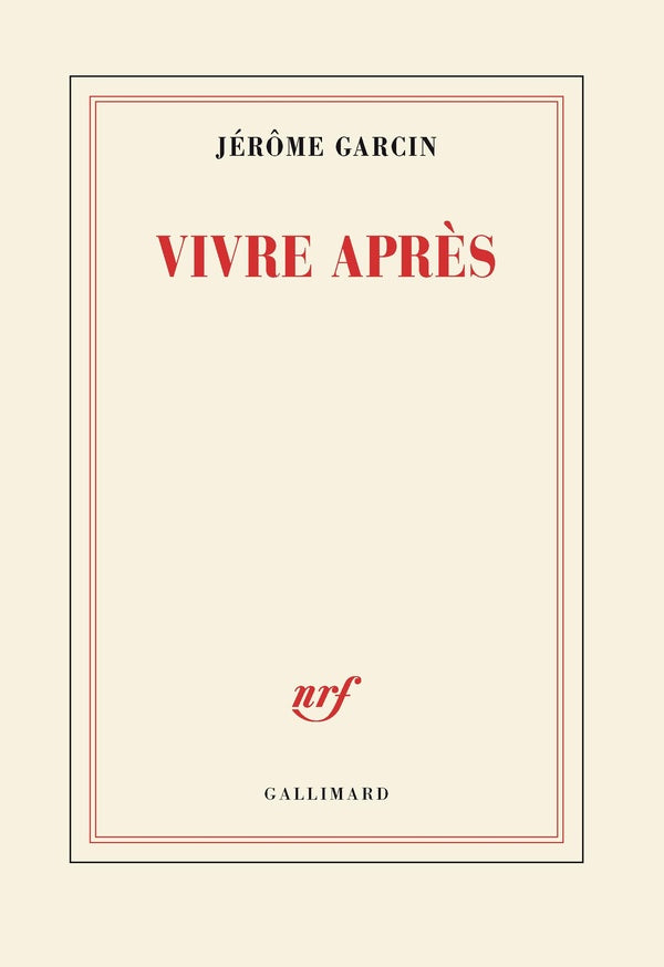 Front cover of Vivre après