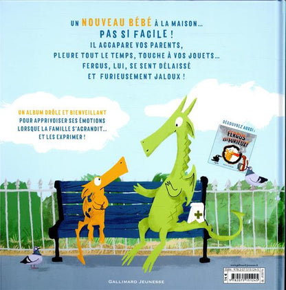 Back cover of Fergus a une petite soeur