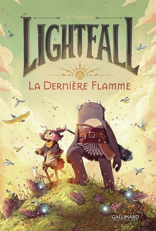 Front cover of Lightfall Tome 1 : la dernière flamme