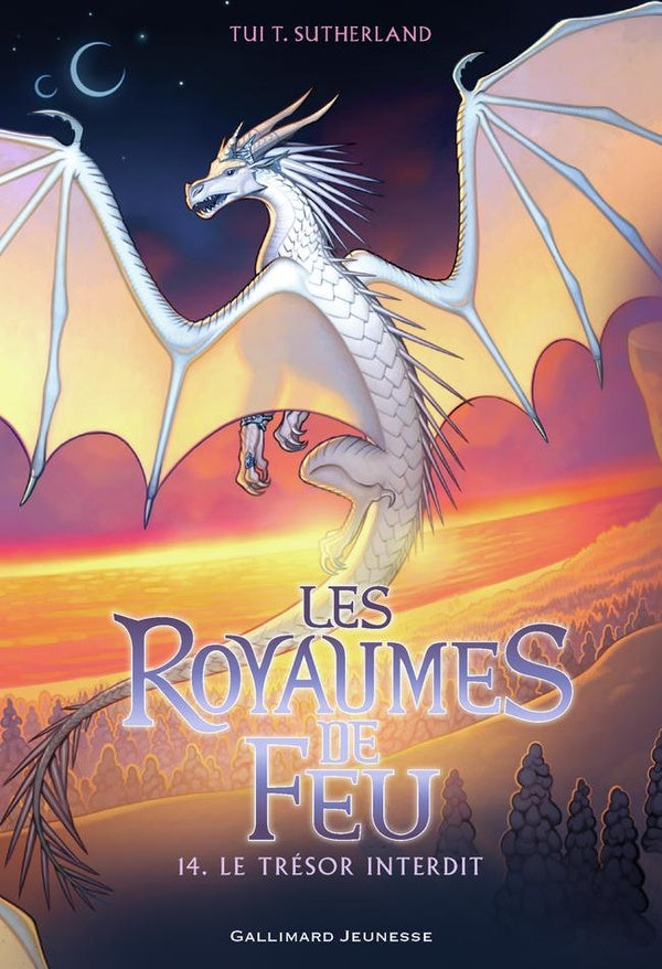 Front cover of Les royaumes de feu Tome 14 : Le trésor interdit