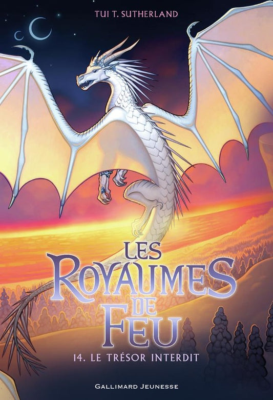 Front cover of Les royaumes de feu Tome 14 : Le trésor interdit
