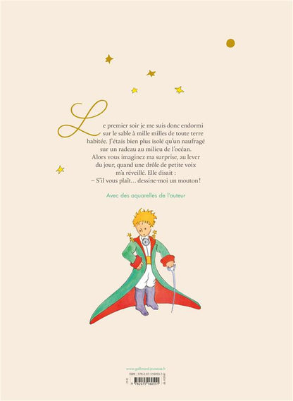 Back cover of Le Petit Prince : Le grand album