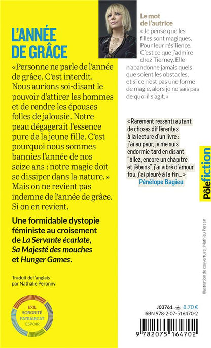 Back cover of L'année de grâce