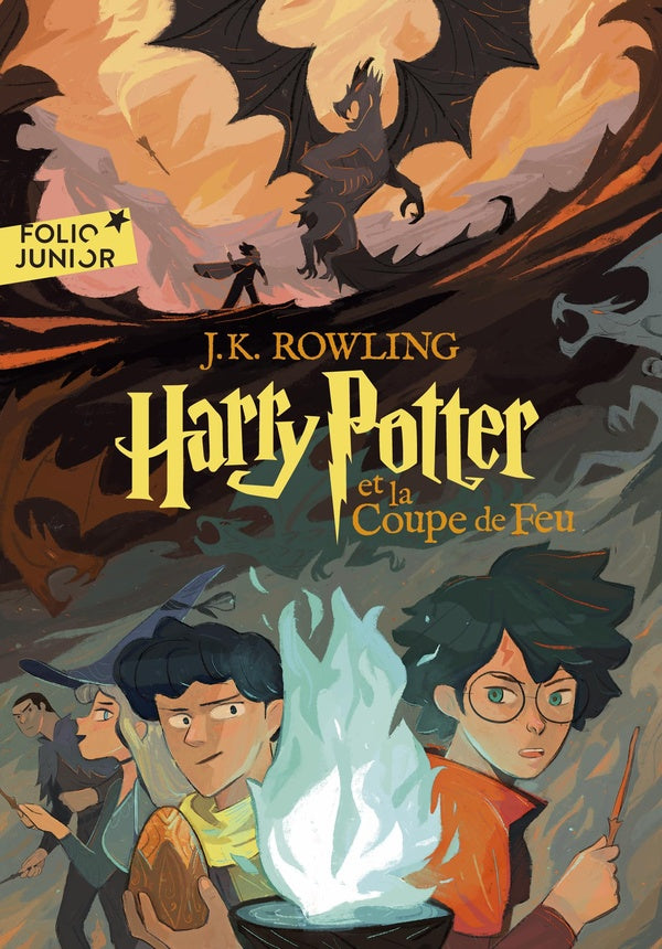 Front cover of Harry Potter Tome 4 : Harry Potter et la coupe de feu