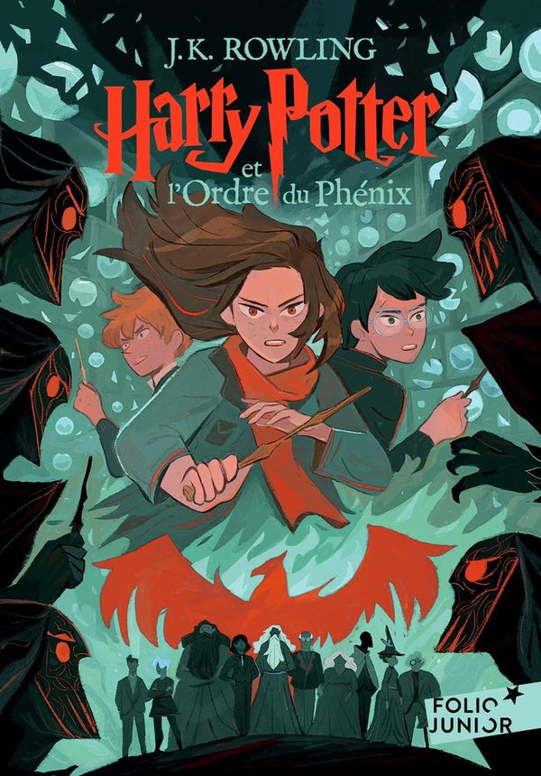 Front cover of Harry Potter Tome 5 : Harry Potter et l'ordre du Phénix