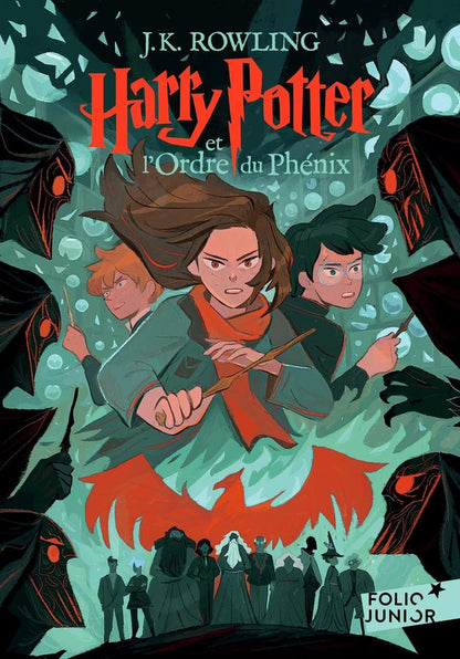 Front cover of Harry Potter Tome 5 : Harry Potter et l'ordre du Phénix