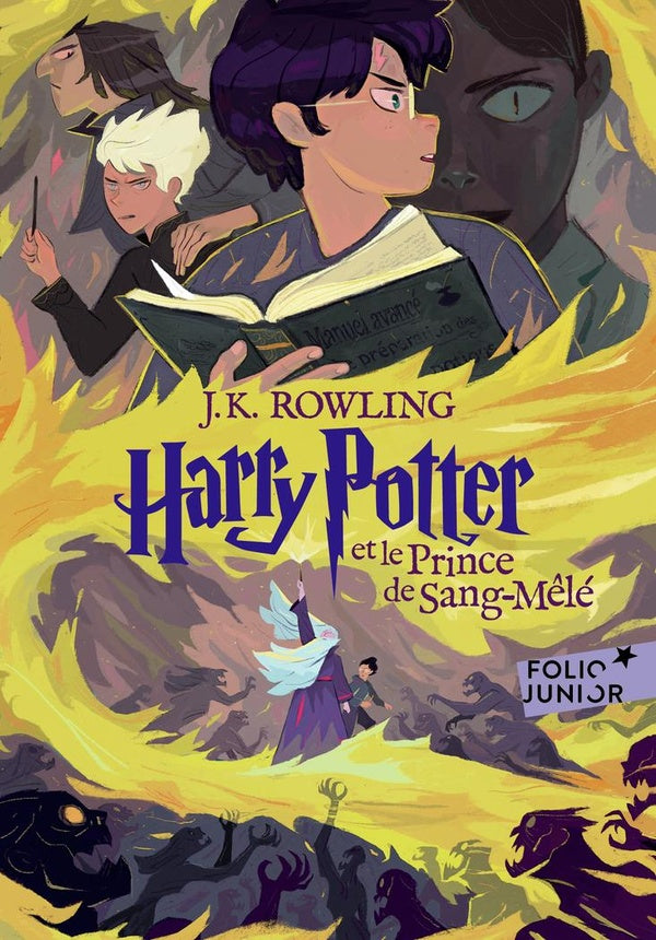 Front cover of Harry Potter Tome 6 : Harry Potter et le prince de sang-mêlé