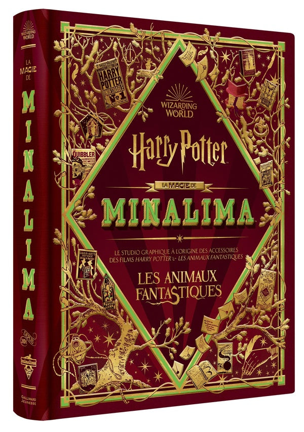 Front cover of Harry Potter : La magie de MinaLima