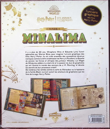 Back cover of Harry Potter : La magie de MinaLima