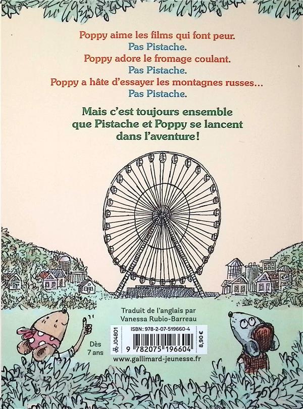Back cover of Pistache et Poppy à la fête foraine