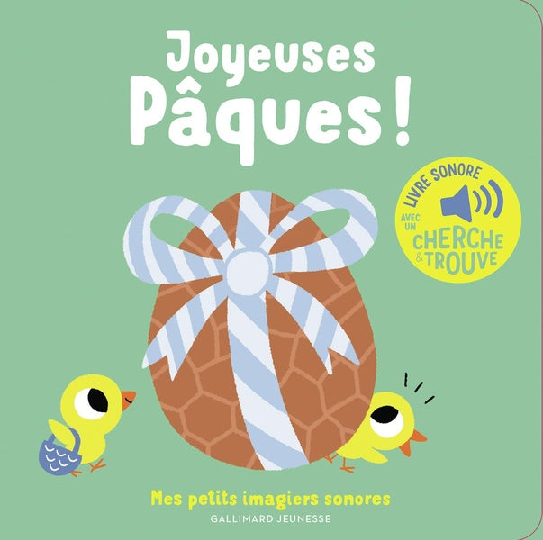Front cover of Joyeuses Pâques : Des sons à écouter, des images à regarder