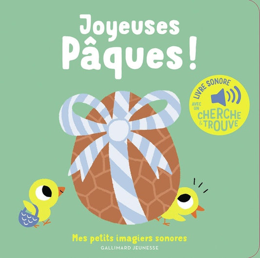 Front cover of Joyeuses Pâques : Des sons à écouter, des images à regarder