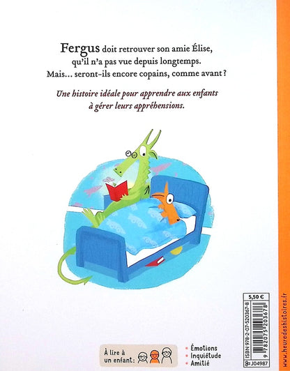 Back cover of Fergus s'inquiète !